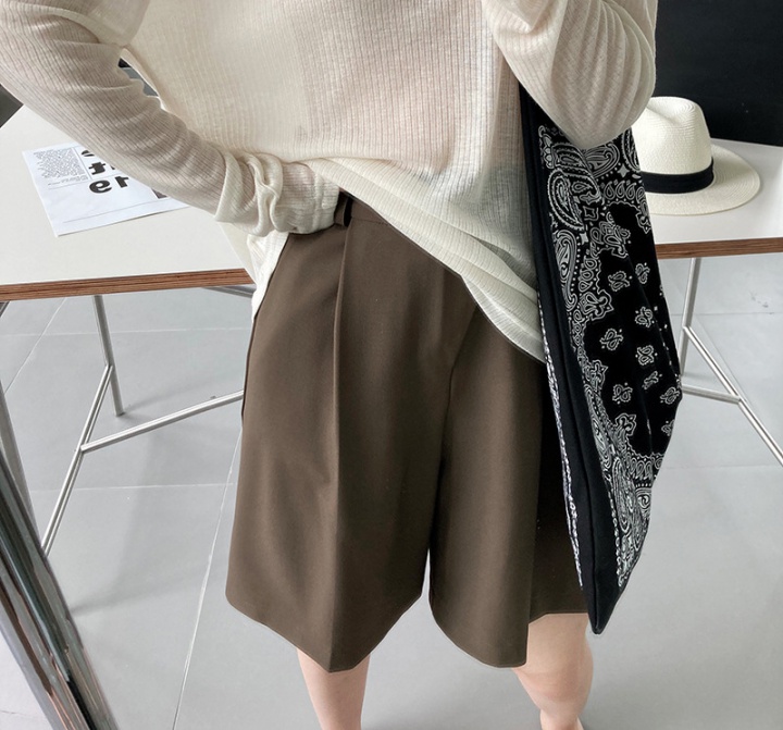 Korean style shorts thin business suit for women