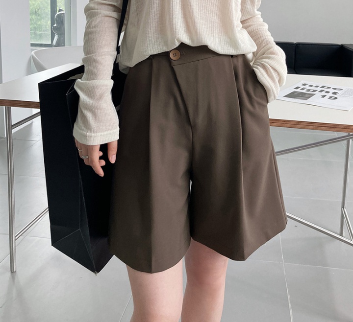 Korean style shorts thin business suit for women