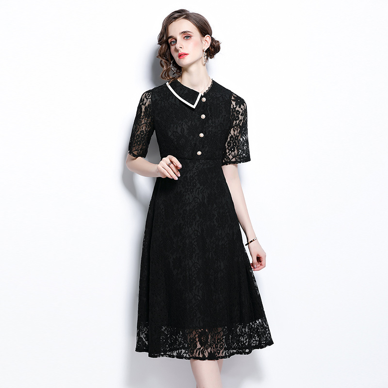 Summer lace slim fashion dress