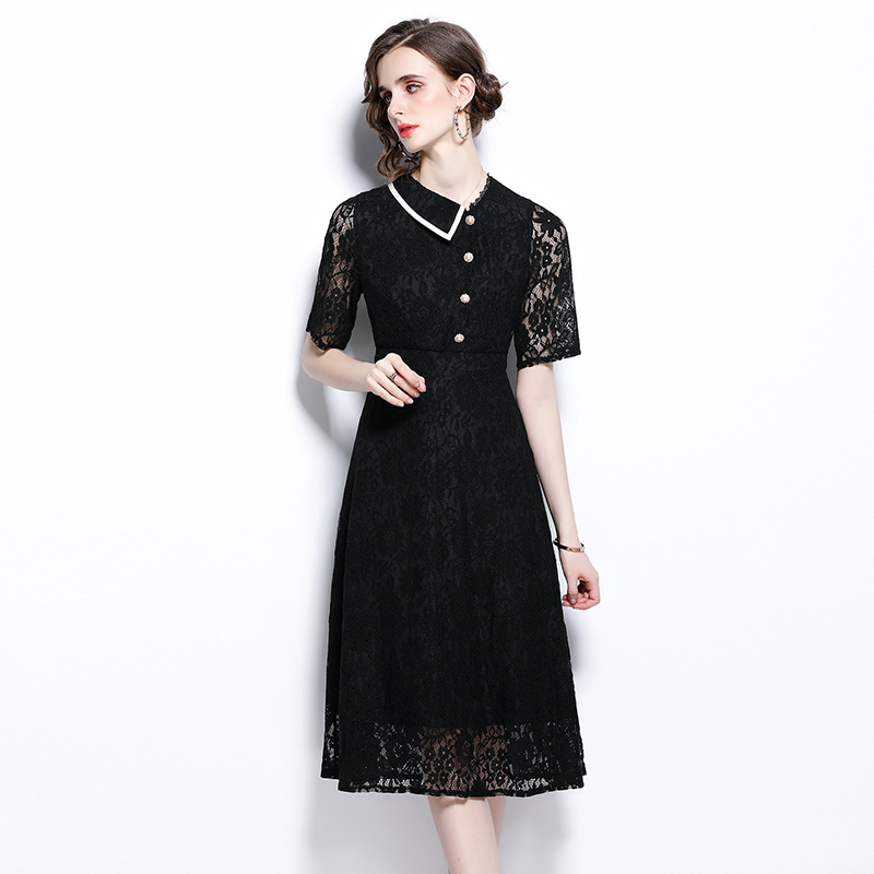 Summer lace slim fashion dress