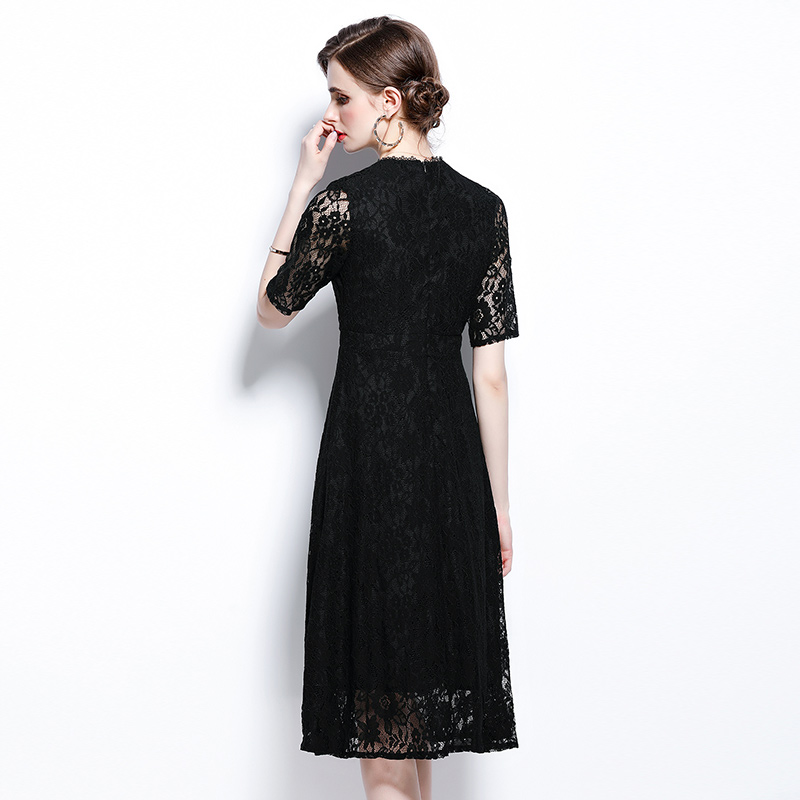 Summer lace slim fashion dress