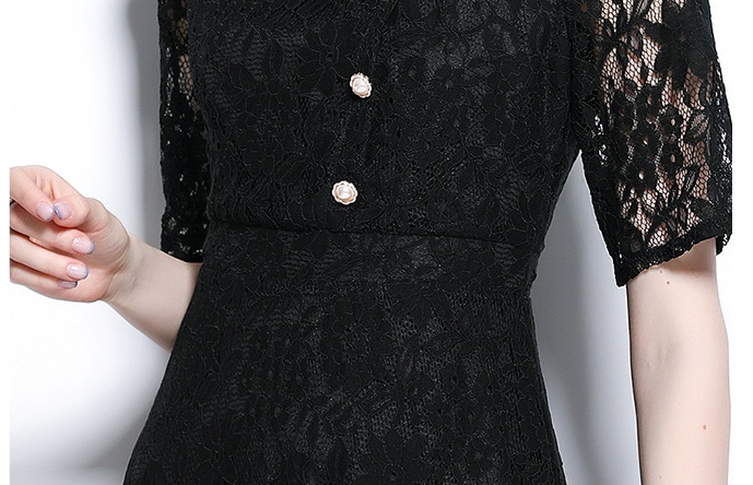 Summer lace slim fashion dress