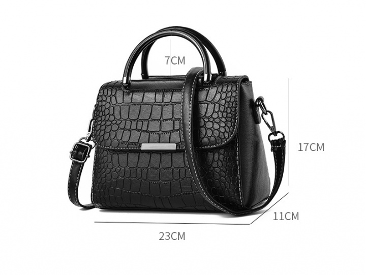 Fashion stone pattern handbag personality retro bag
