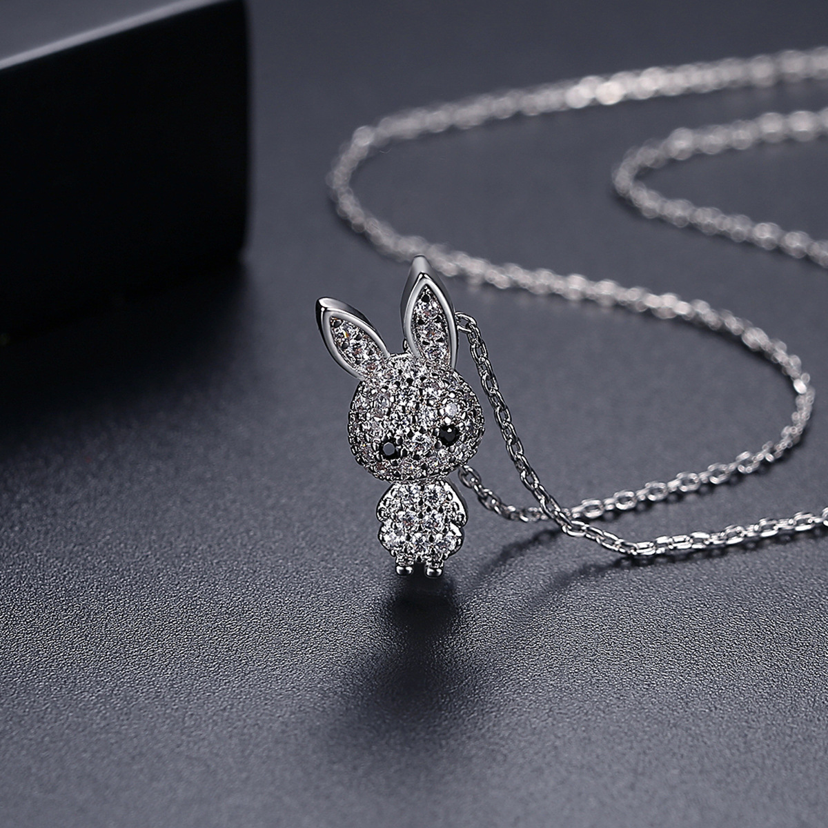 Rabbit pendant chain accessories Korean style short clavicle
