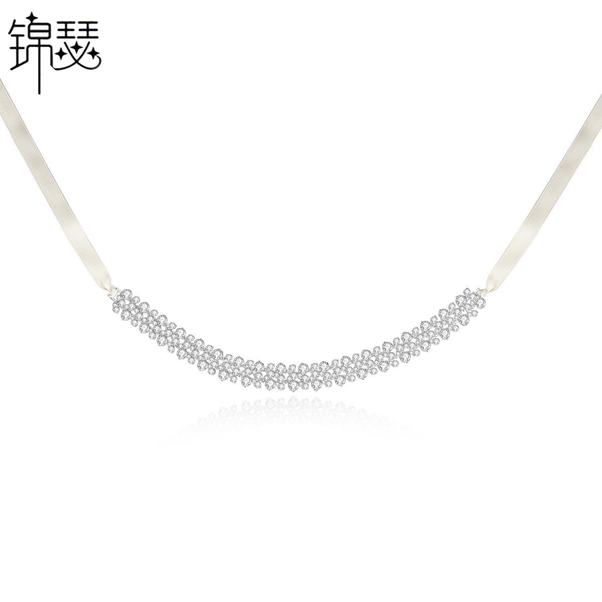 European style clavicle necklace white accessories for women
