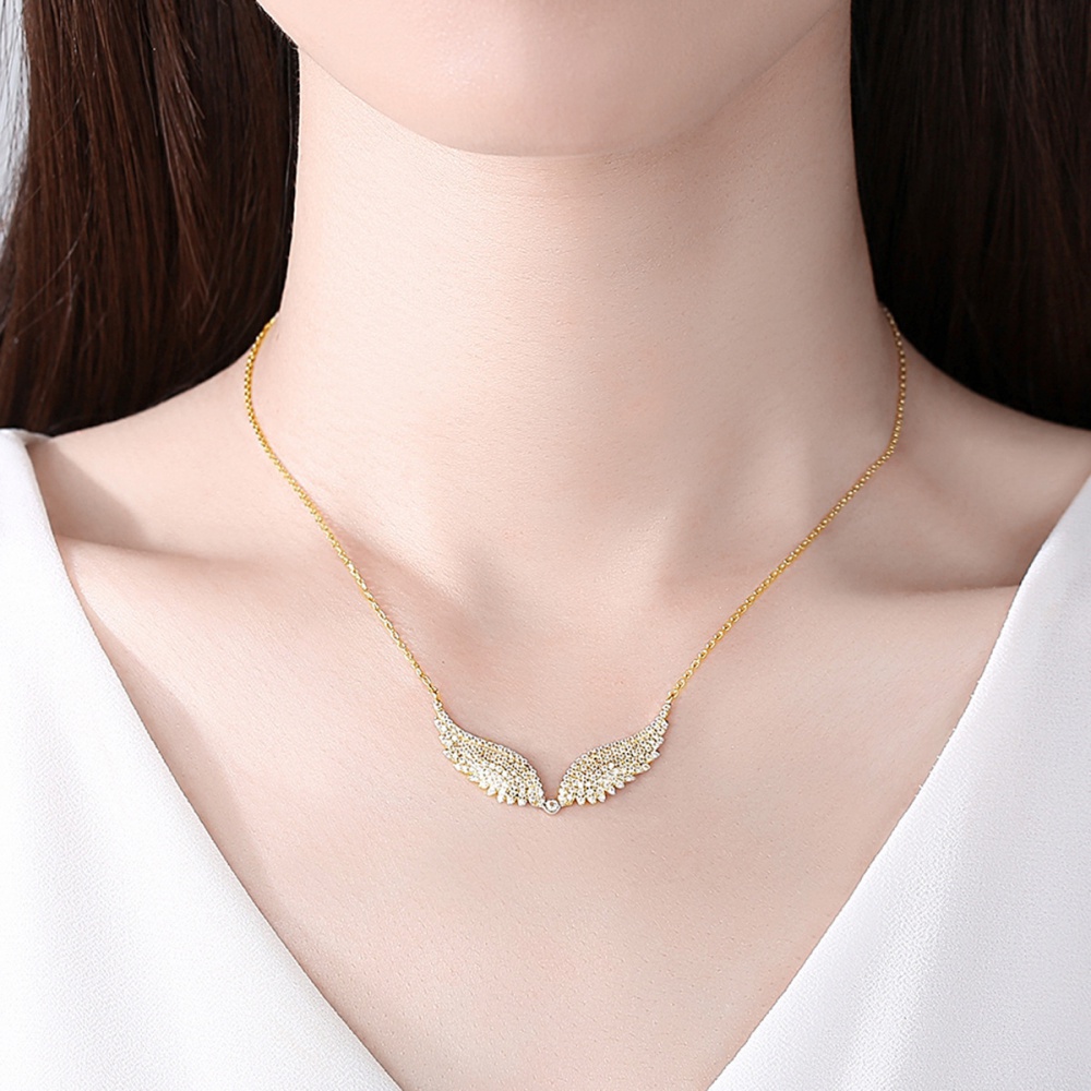 Glaze European style retro pendant necklace for women