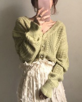 Spring and autumn coat Korean style sweater for women