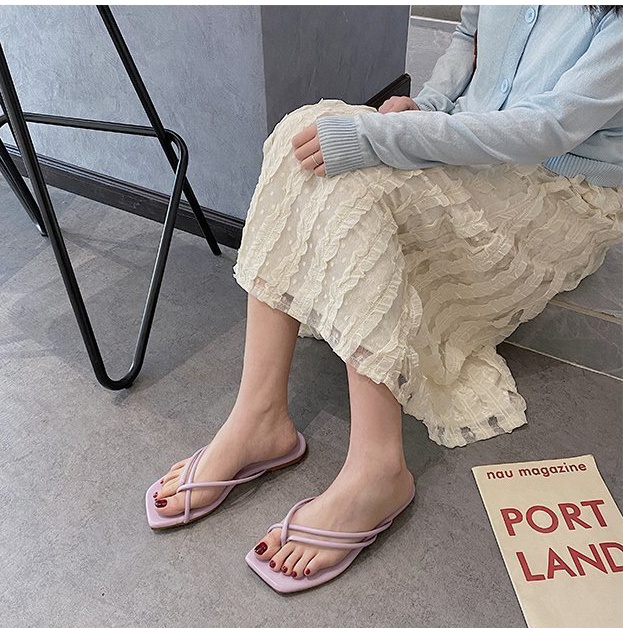 Sandy beach summer  fashion wears outside slippers for women