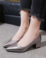 Low shoes Casual high-heeled shoes for women