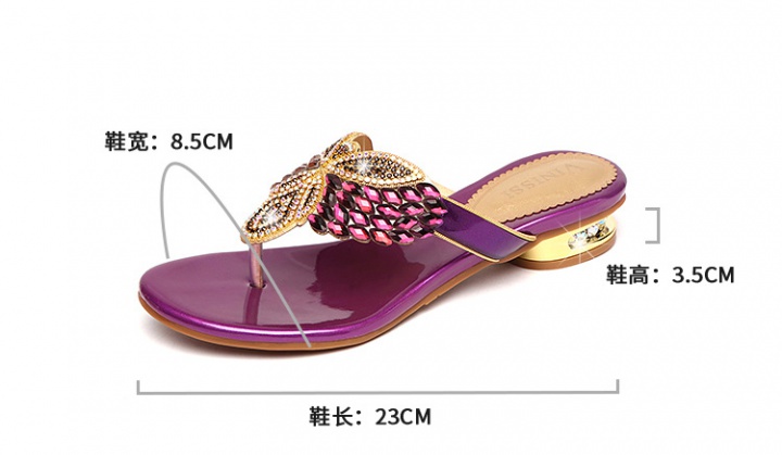 Summer slippers genuine leather sandals for women