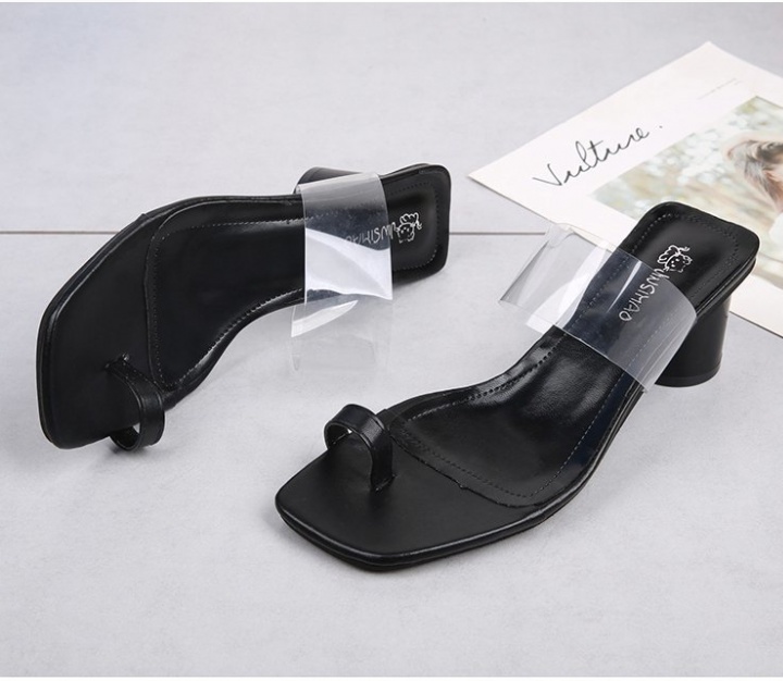 European style sandals transparent slippers for women
