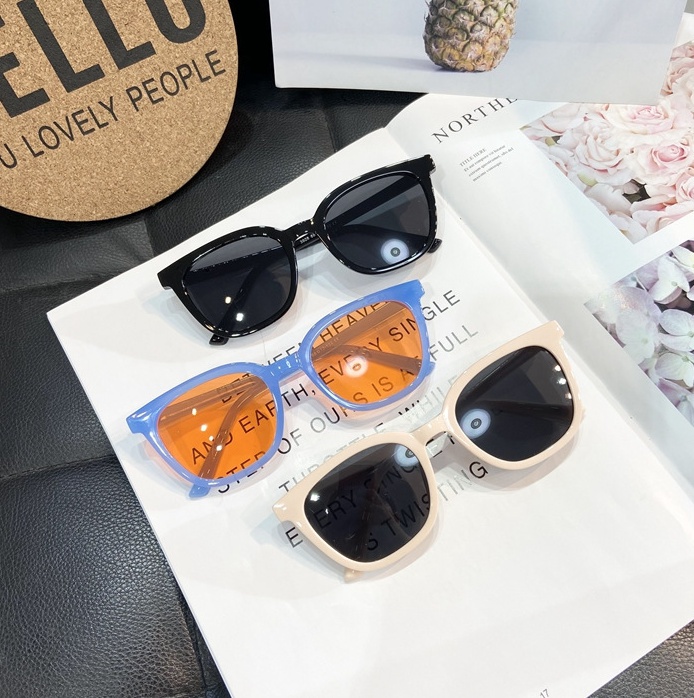 Summer retro face Korean style Sunglasses for men