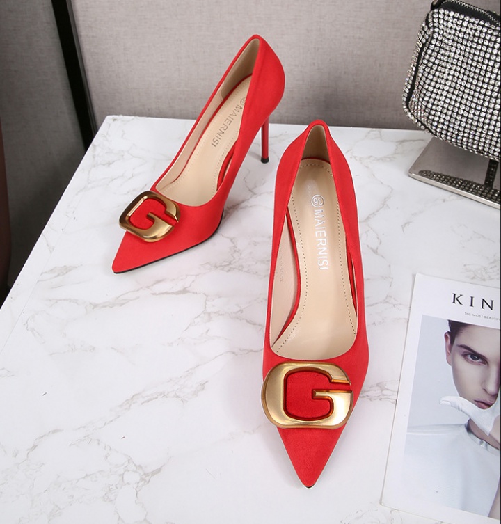 Large yard shoes temperament high-heeled shoes for women