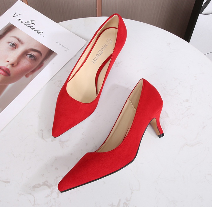 Profession shoes maiden high-heeled shoes for women