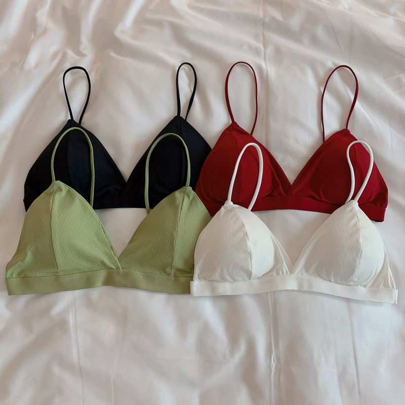 With chest pad sling underwear beauty back Bra