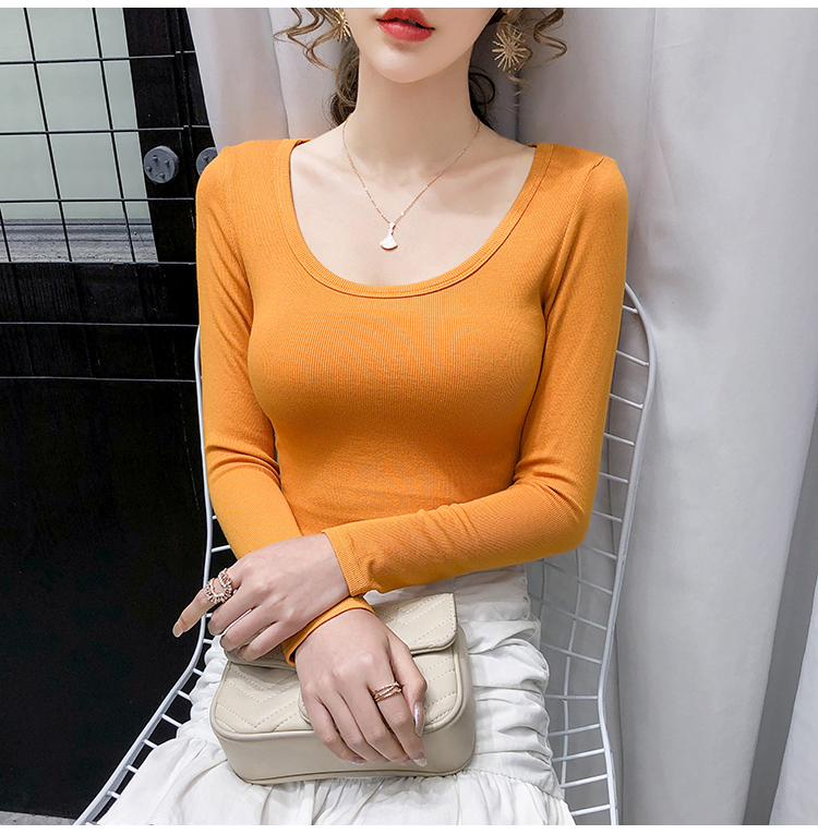 Western style bottoming shirt fashion tops for women