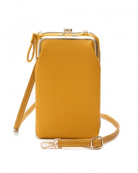 High capacity phone package shoulder messenger bag for women