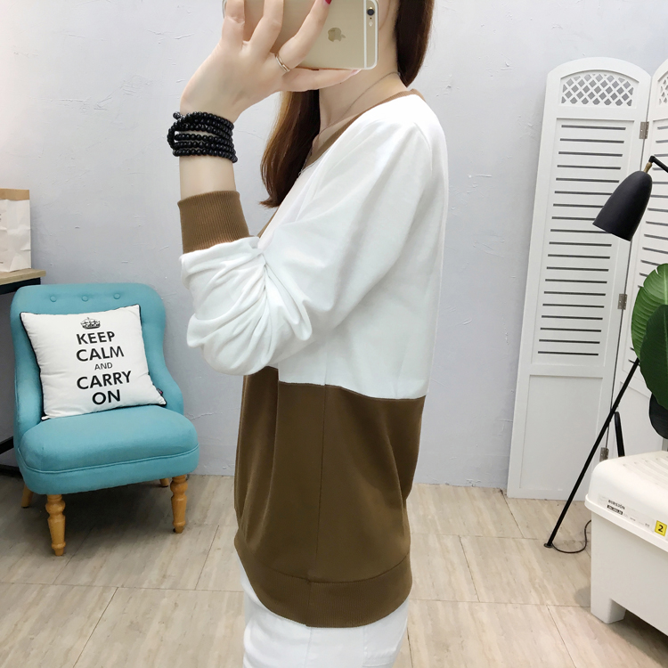 Large yard round neck tops long sleeve hoodie for women