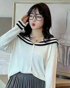 All-match Korean style sweater knitted tops for women