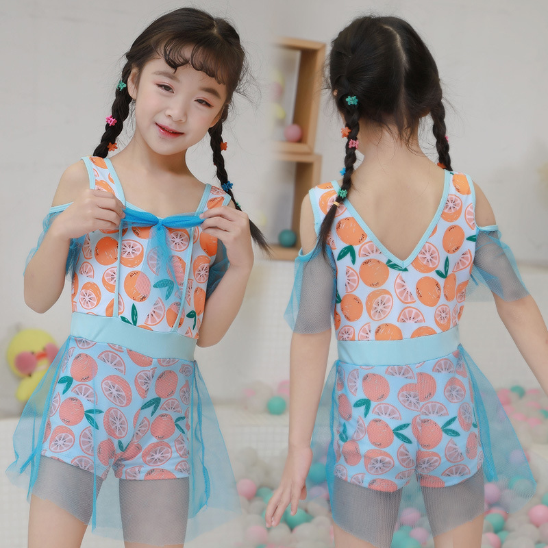 Printing child vacation baby fashion swimwear for women