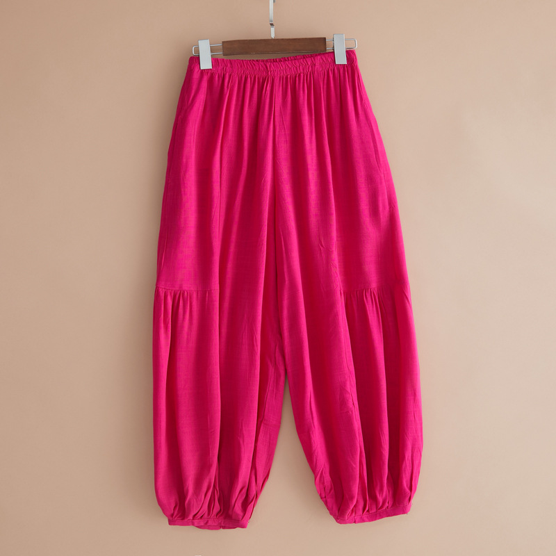 Large yard bloomers national style pants for women