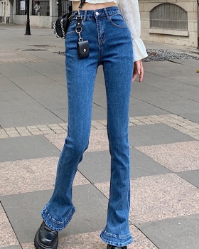 Slim elasticity jeans fashion pants
