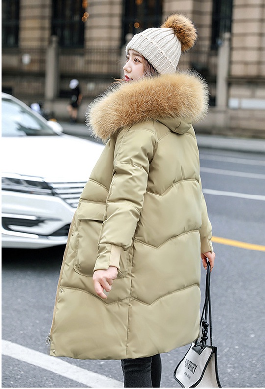 Korean style bread clothing cotton coat for women