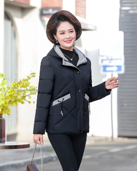 Middle-aged down cotton coat short coat for women
