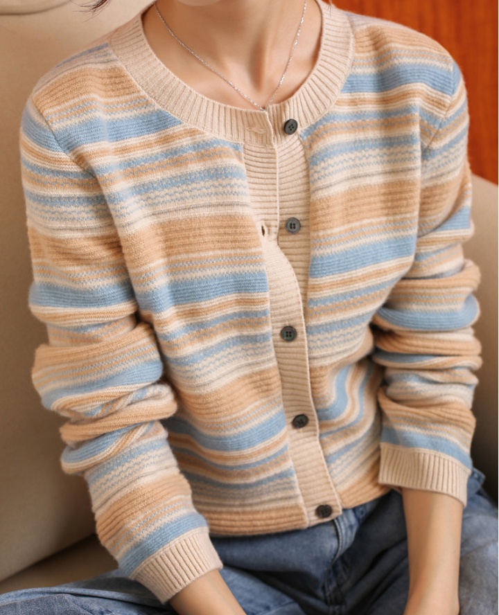 Autumn and winter sweater cardigan for women