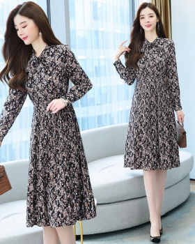 Chiffon France style spring and autumn dress for women