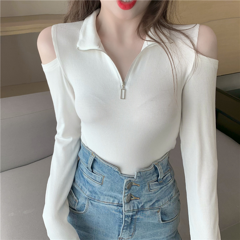 Sexy Western style tops long sleeve small shirt for women