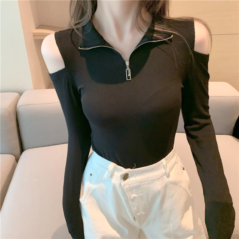 Sexy Western style tops long sleeve small shirt for women