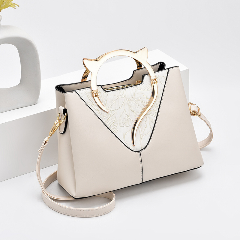 Fashion handbag simple shoulder bag for women