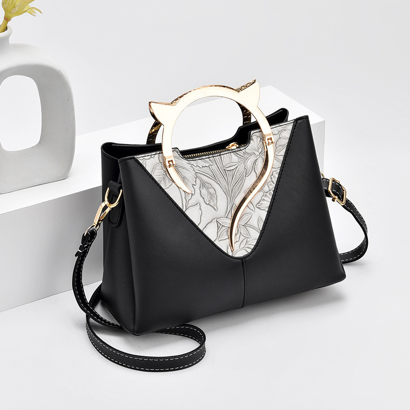Fashion handbag simple shoulder bag for women