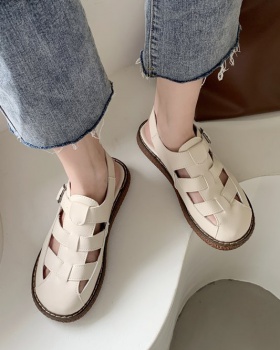 Korean style rome sandals student flat shoes for women