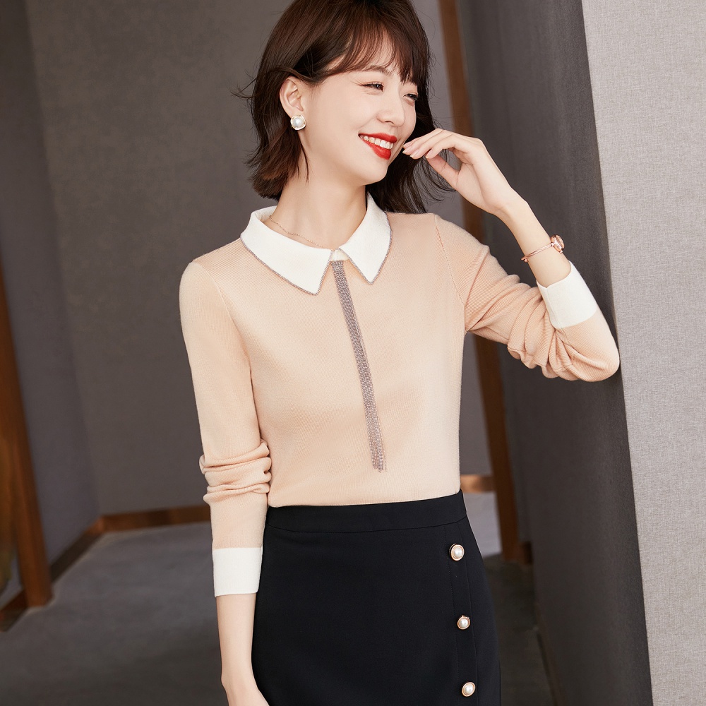 Temperament autumn tender elegant sweater for women