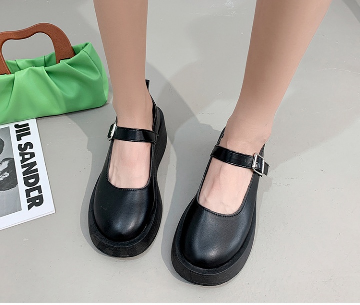 Slipsole small shoes low autumn leather shoes for women
