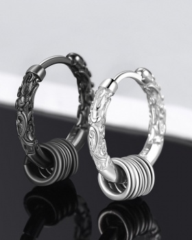 Couples hip-hop earrings temperament stud earrings for men