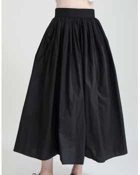 Spell yarn autumn lined multilayer big skirt skirt for women