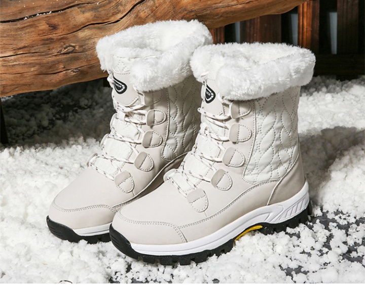 Winter cotton snow boots large yard shoes for women