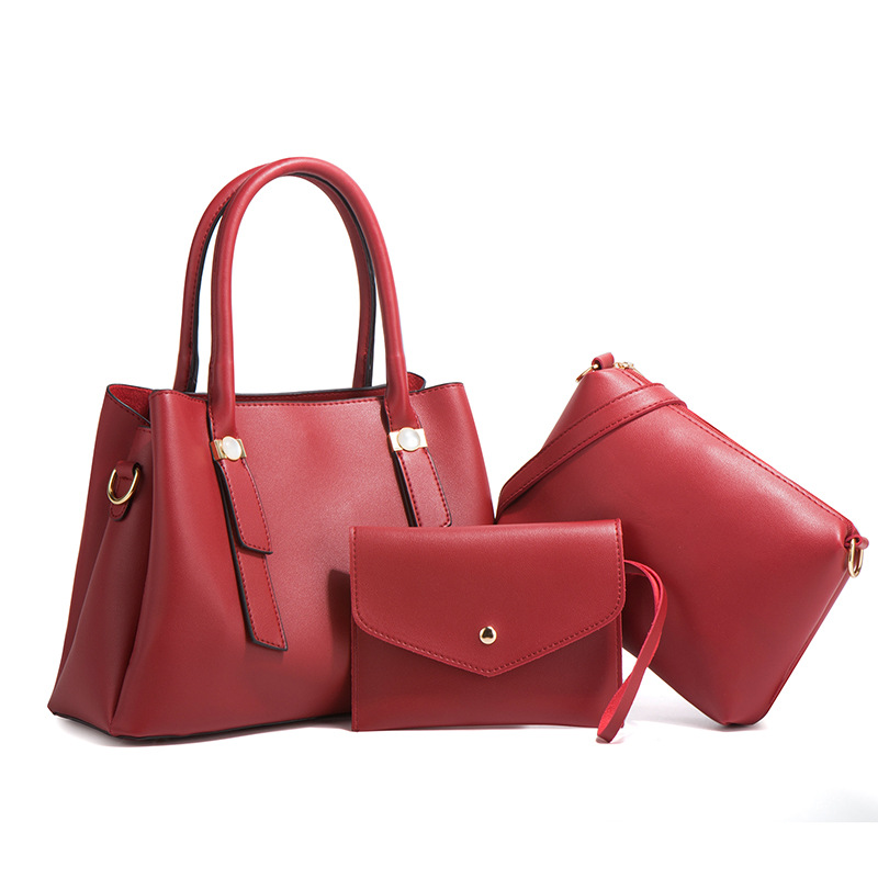 Fashion handbag shoulder composite bag 3pcs set