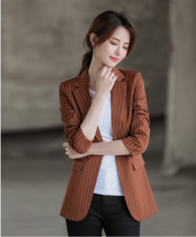 Spring and autumn tops Korean style coat for women