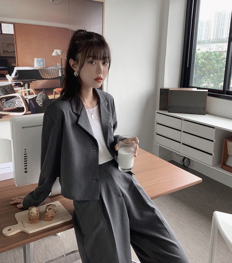Korean style short coat autumn long sleeve business suit