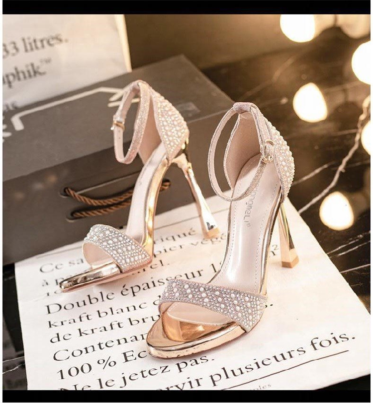 Summer fine-root high-heeled shoes lady sandals for women