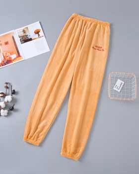 Thermal long pants thick pants for women