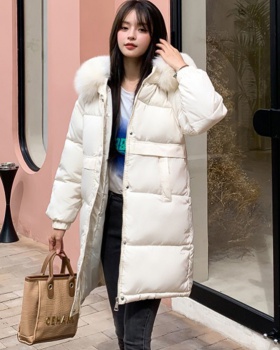 Long large yard cotton coat winter down coat for women