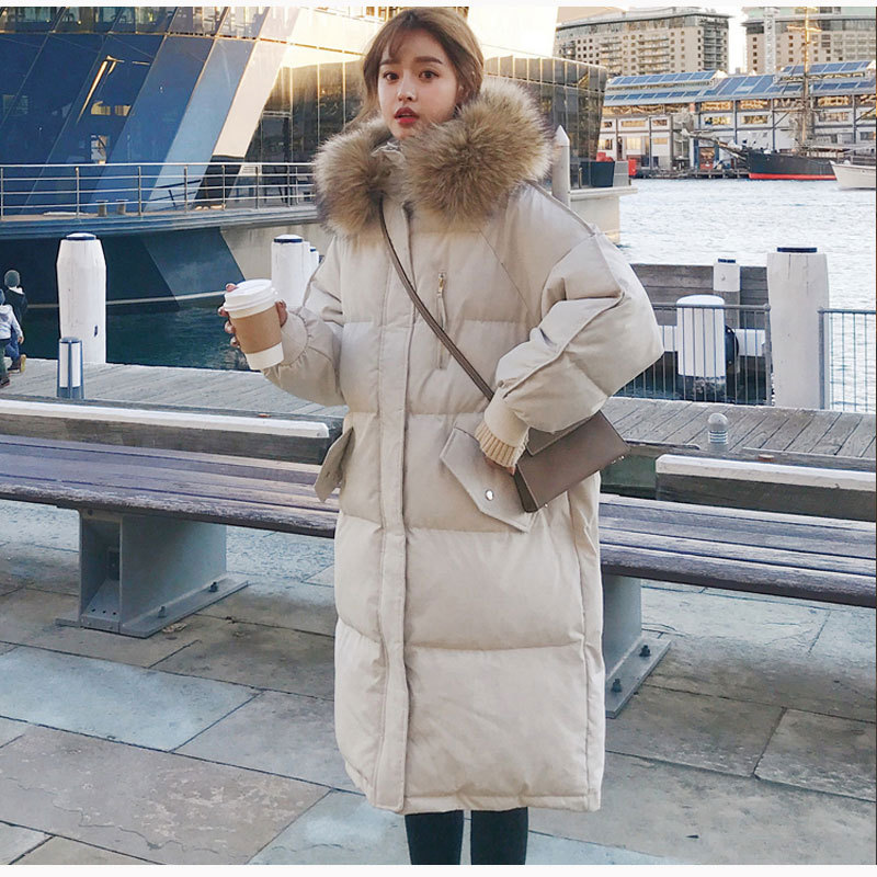 Korean style winter cotton coat down bread clothing for women