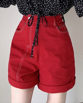 Retro Korean style shirt frenum fashion casual pants