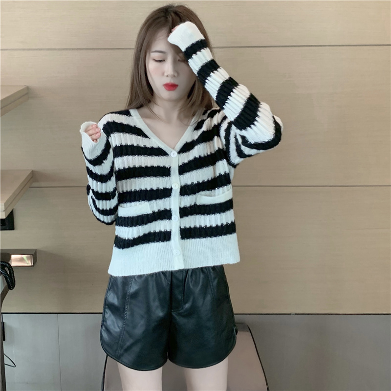 Autumn and winter long sleeve sweater all-match tops
