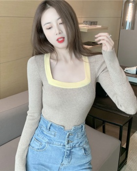 France style autumn sweater retro tops for women